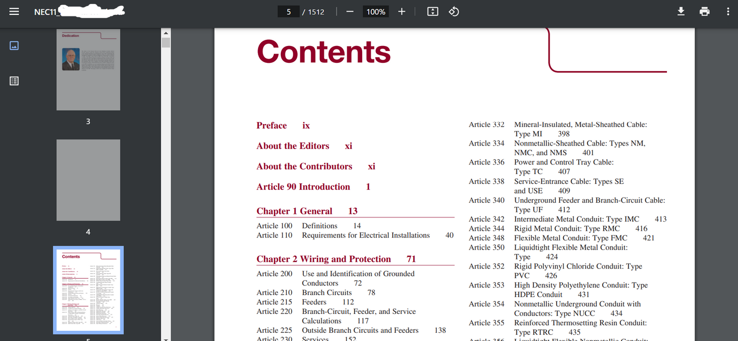 NFPA 70 National NEC Electrical Code Handbook, 2011 Edition PDF searchable