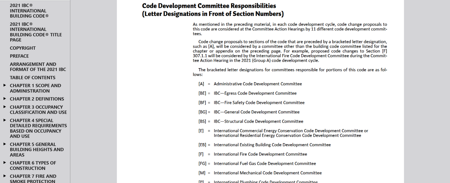 2021 International Building Code (IBC) PDF searchable