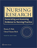 nursing research generating and assessing evidence for nursing practice 10th edition